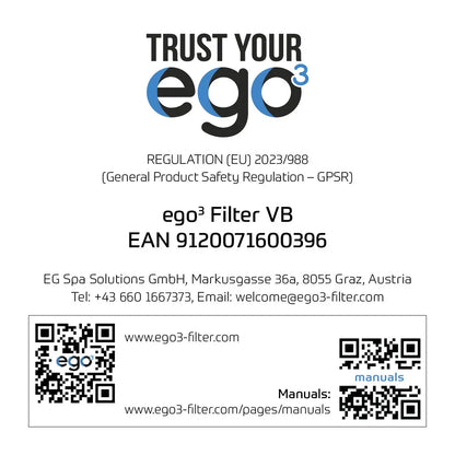 Filterkartusche ORIGINAL EGo3 einzeln 